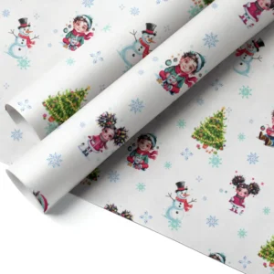 Christmas Wrapping Paper - Merry Christmas - 70 × 200 cm carton (60 rolls)
