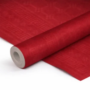 Paper Tablecloth Red - 118 cm Roll 10 m Carton (25 Rolls)